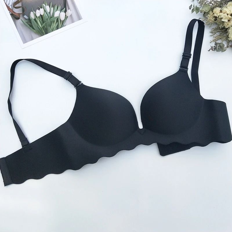 Seamless Push-Up Bralette – Wireless French Fashion Comfort Lingerie Top