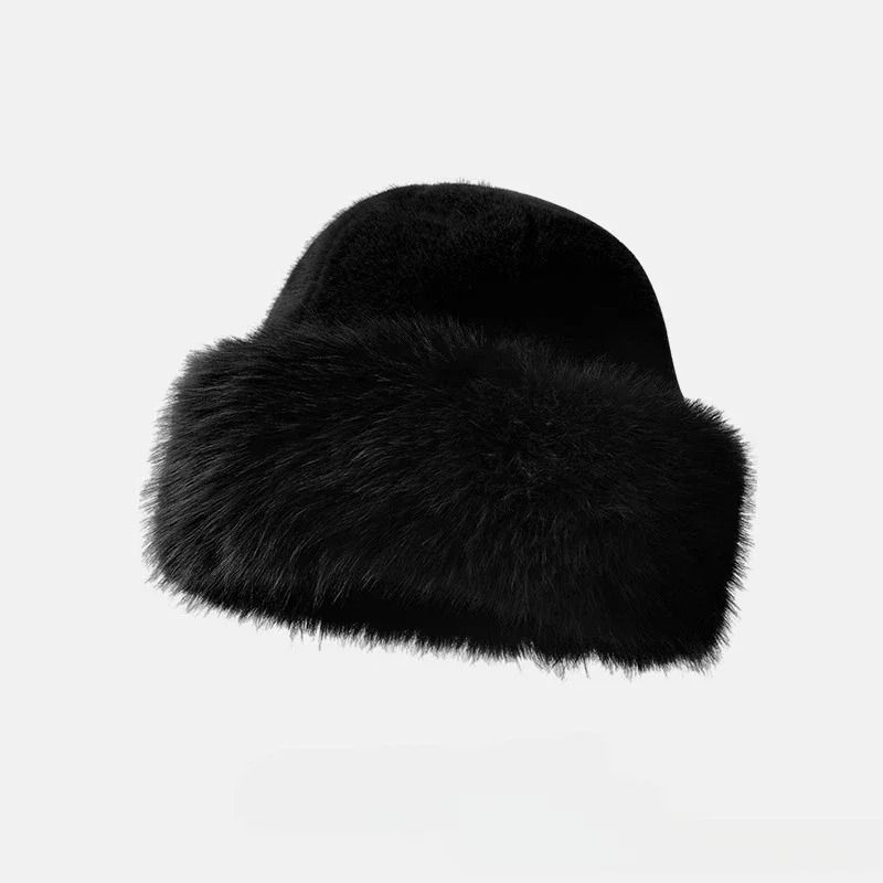Plush Thermal Winter Fisherman Hat with Ear Protection