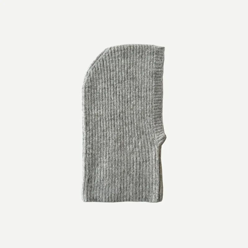 Cashmere and Alpaca-Touch Thermal Balaclava Hood