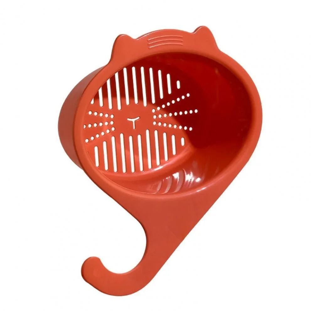Whimsical Cat-Silhouette Corner Sink Strainer