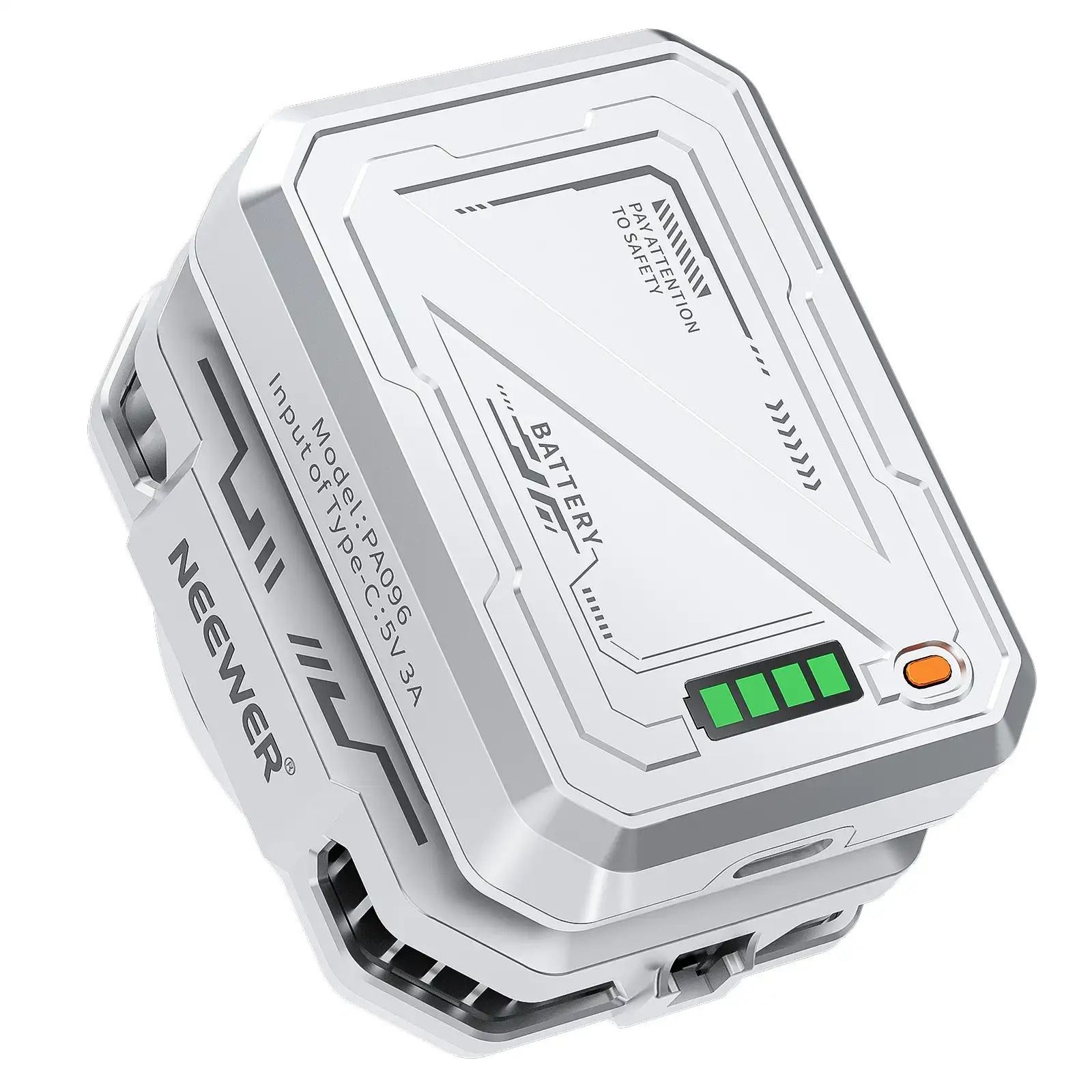 Magnetic Phone Cooler & 5000mAh Power Bank Hybrid
