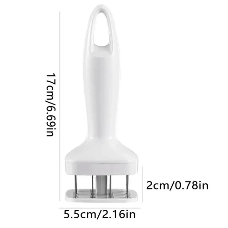 24-Needle Meat Tenderizer – Automatic Rebound Steak Puncture Device