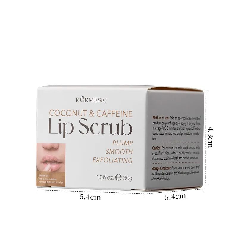 Brown Sugar Lip Smoothing Scrub – 30g Gourmet Exfoliating & Moisturizing Treatment