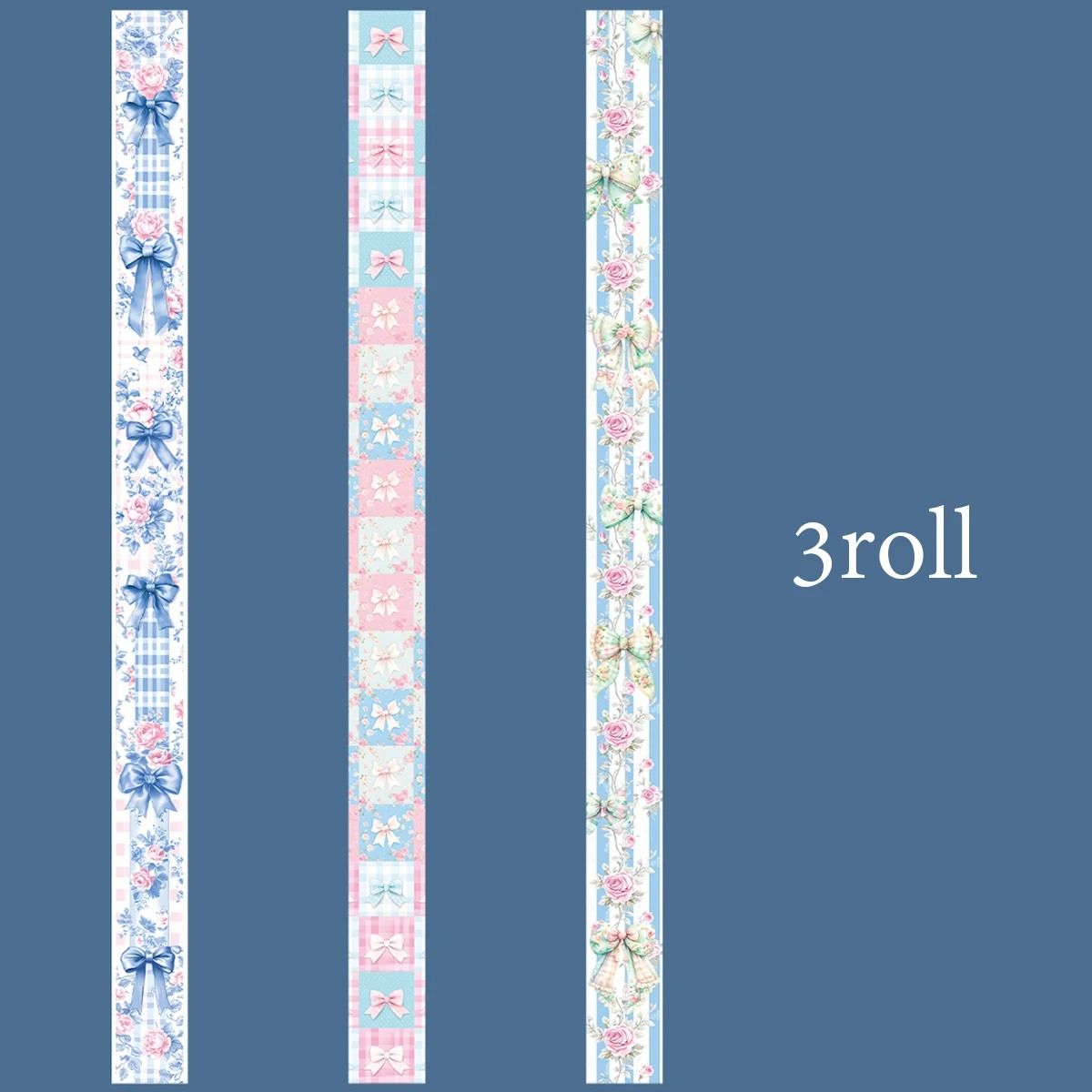 Classic Plaid Texture Washi Tape Set