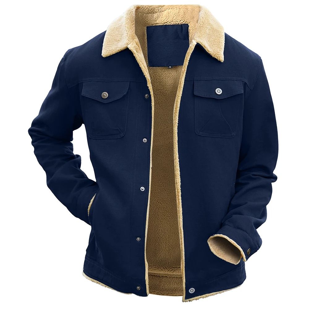 Mens Waterproof Winter Jacket | Thermal Fleece-Lined Outerwear