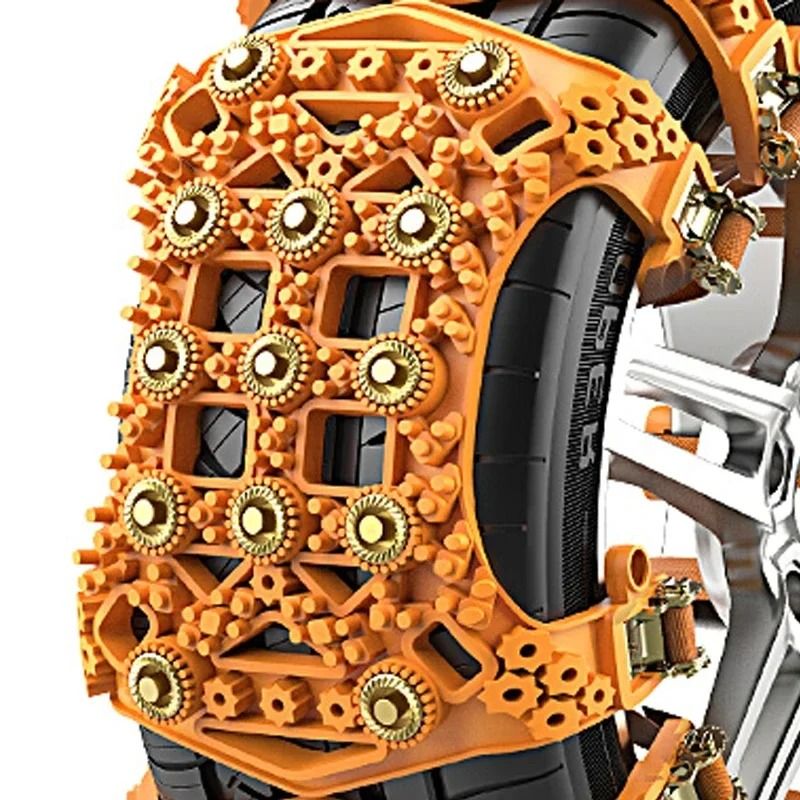 Universal Heavy-Duty Anti-Slip Tire Chains