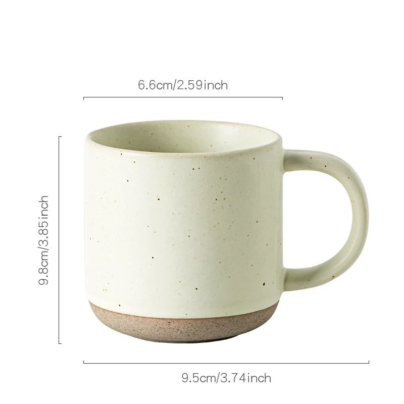 Custom Modern Speckled Ceramic Coffee Mug
