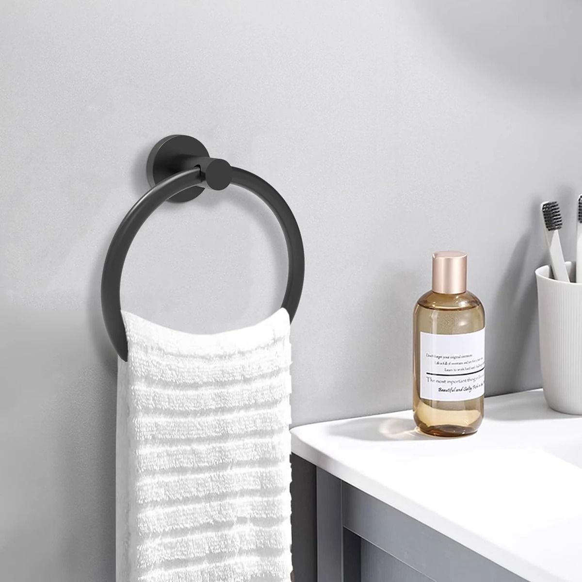 Stainless Steel Towel Ring - SUS304 Round Hand Towel Holder