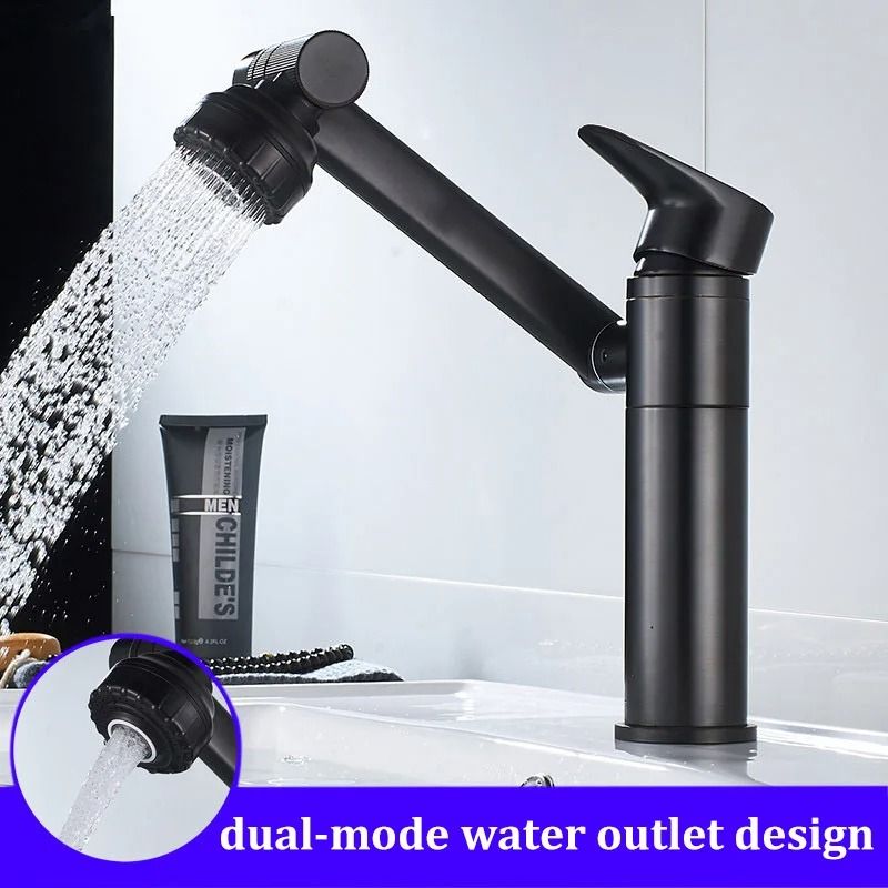 Stainless Steel Basin Mixer – High-Quality Universal Hot & Cold Bathroom Faucet