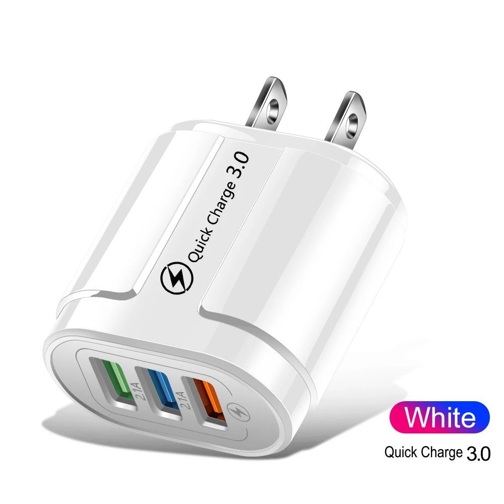 Quick Charge 3.0 Wall Adapter - 3A High-Velocity Fast Charger for iPhone & Android