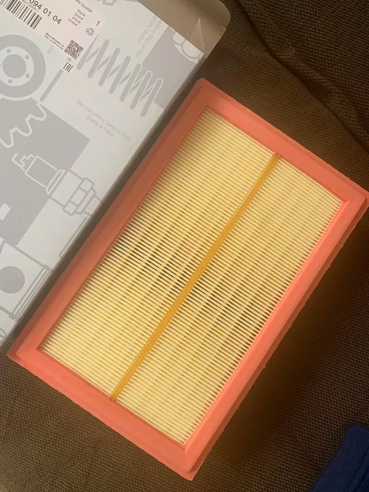 Premium Cabin Air Filter – Activated Carbon Filtration – Precision Fit for Mercedes-Benz C, E, GLC & CLS Class