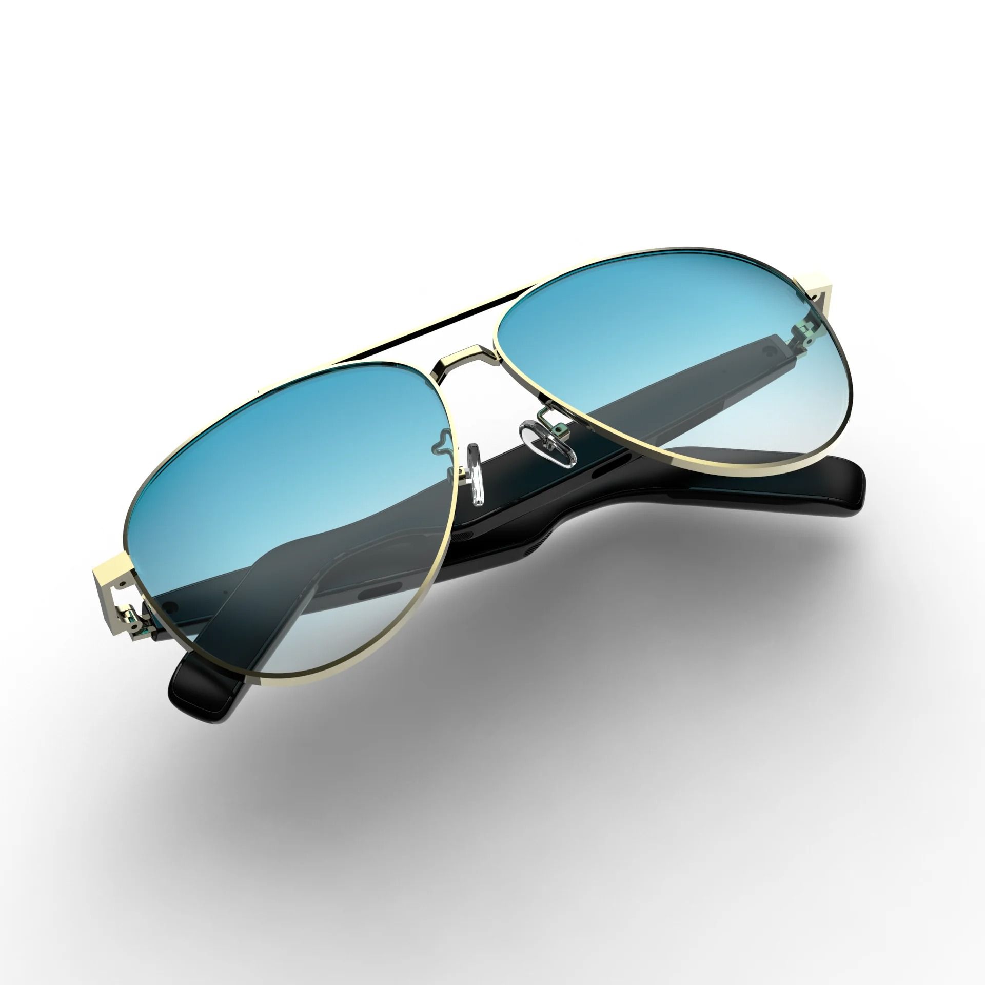 Gradient Smart Audio Glasses - Bluetooth 5.4 & Open-Ear Stereo - Stylish Wide-Compatibility Eyewear