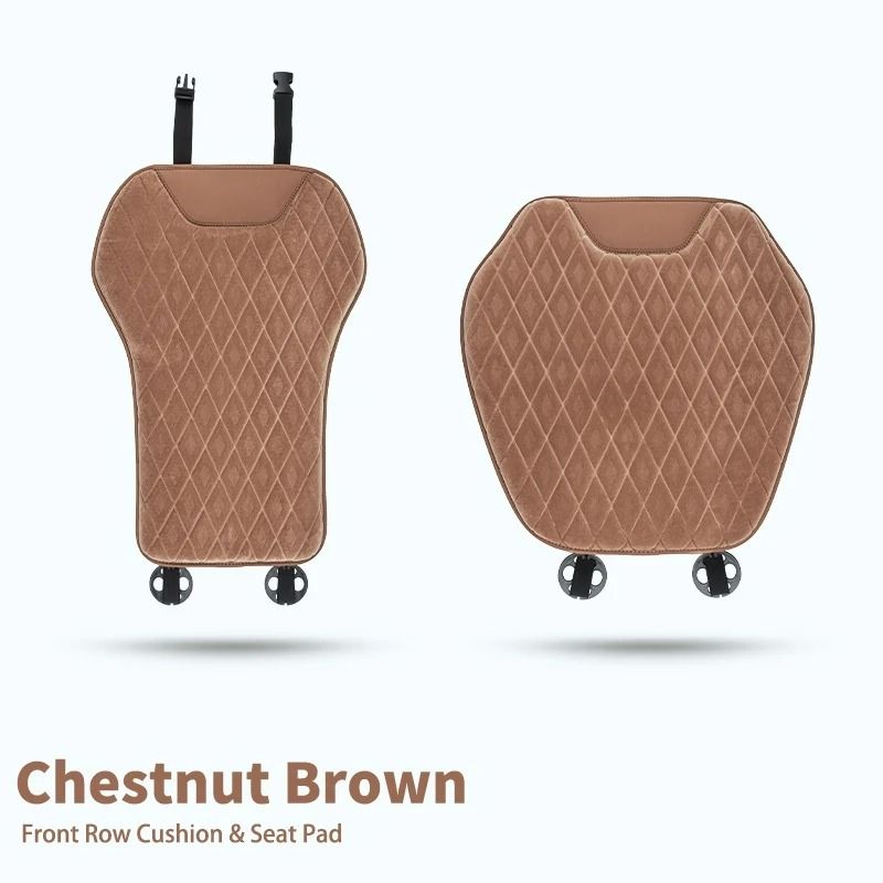 Universal Luxury Flannel Car Seat Protector & Non-Slip Cushion