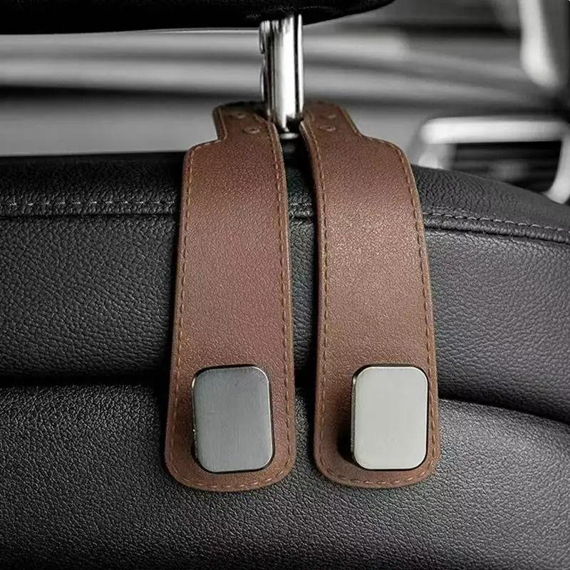 2-in-1 Car Seat Back Cover & Integrated Utility Hook