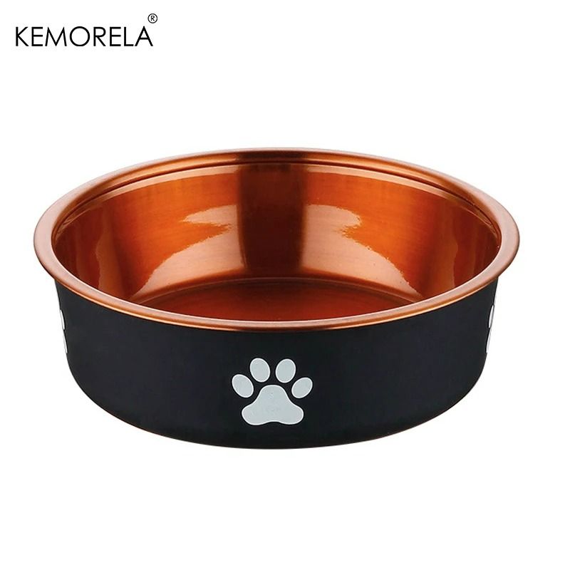 Premium Stainless Steel Anti-Slip Pet Bowl – Durable Food & Water Feeder for Dogs and Cats