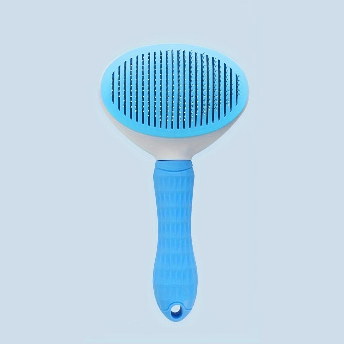 Stainless Steel Needle Grooming Comb – High-Density Massage & Deshedding Brush for Dogs & Cats