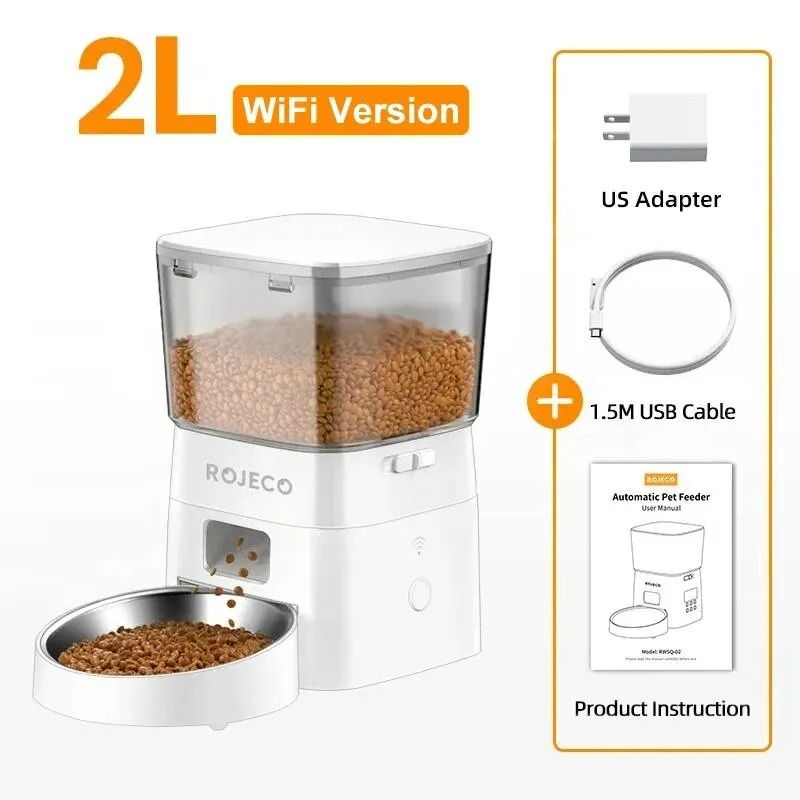 2L Smart WiFi Automatic Pet Feeder