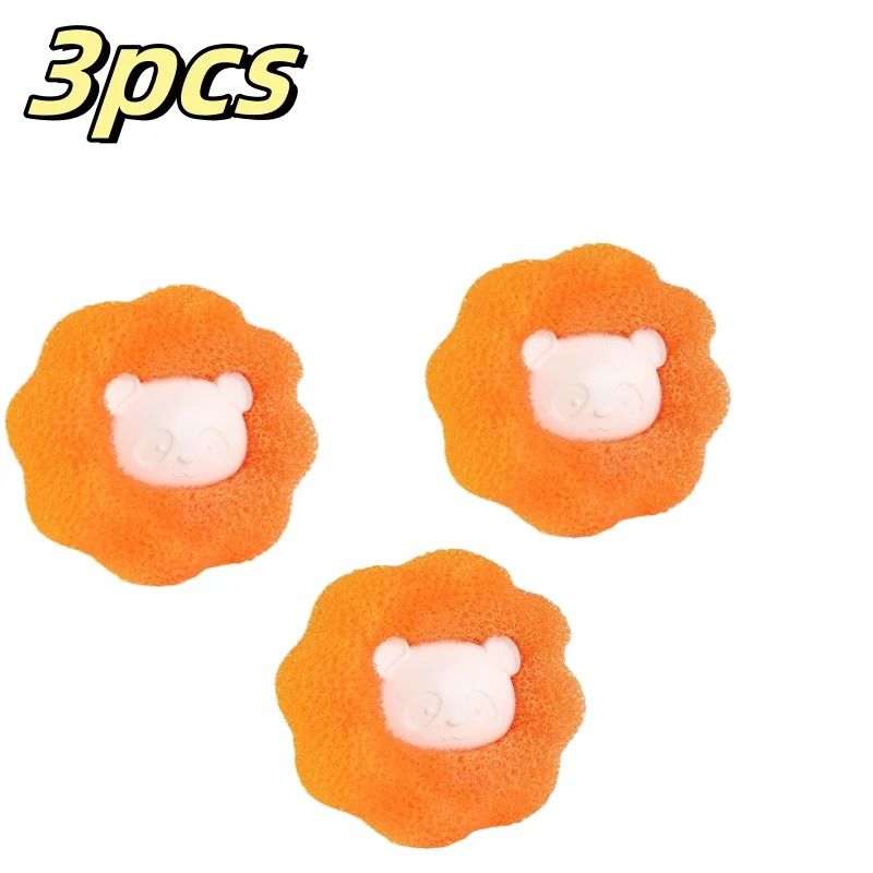 Reusable Pet Hair Remover Laundry Balls (3-Piece Set)