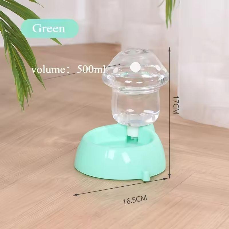 Mushroom Series Automatic Gravity Pet Feeder and Waterer