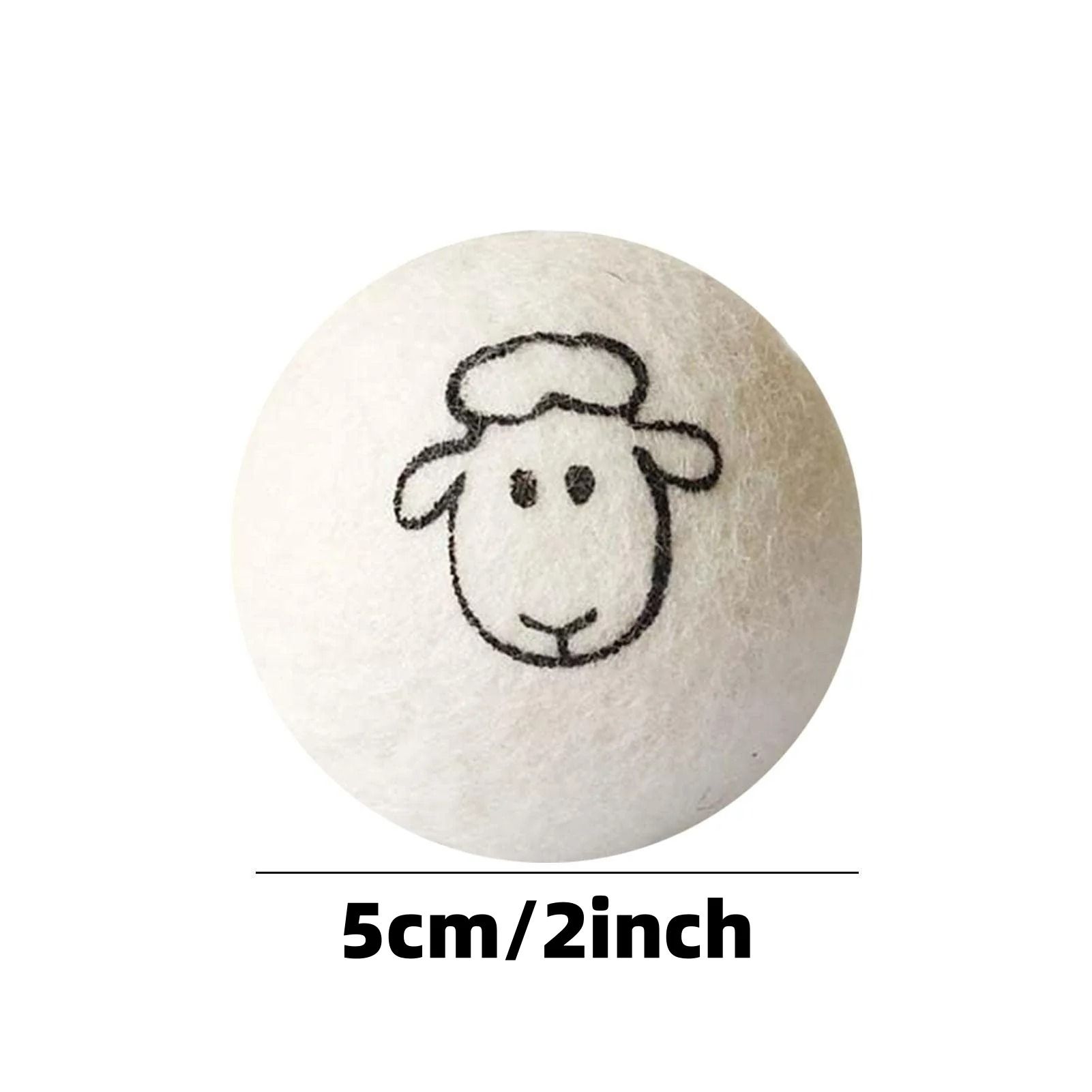 Handmade Wool Felt Cat Balls for Quiet Interactive Indoor Play