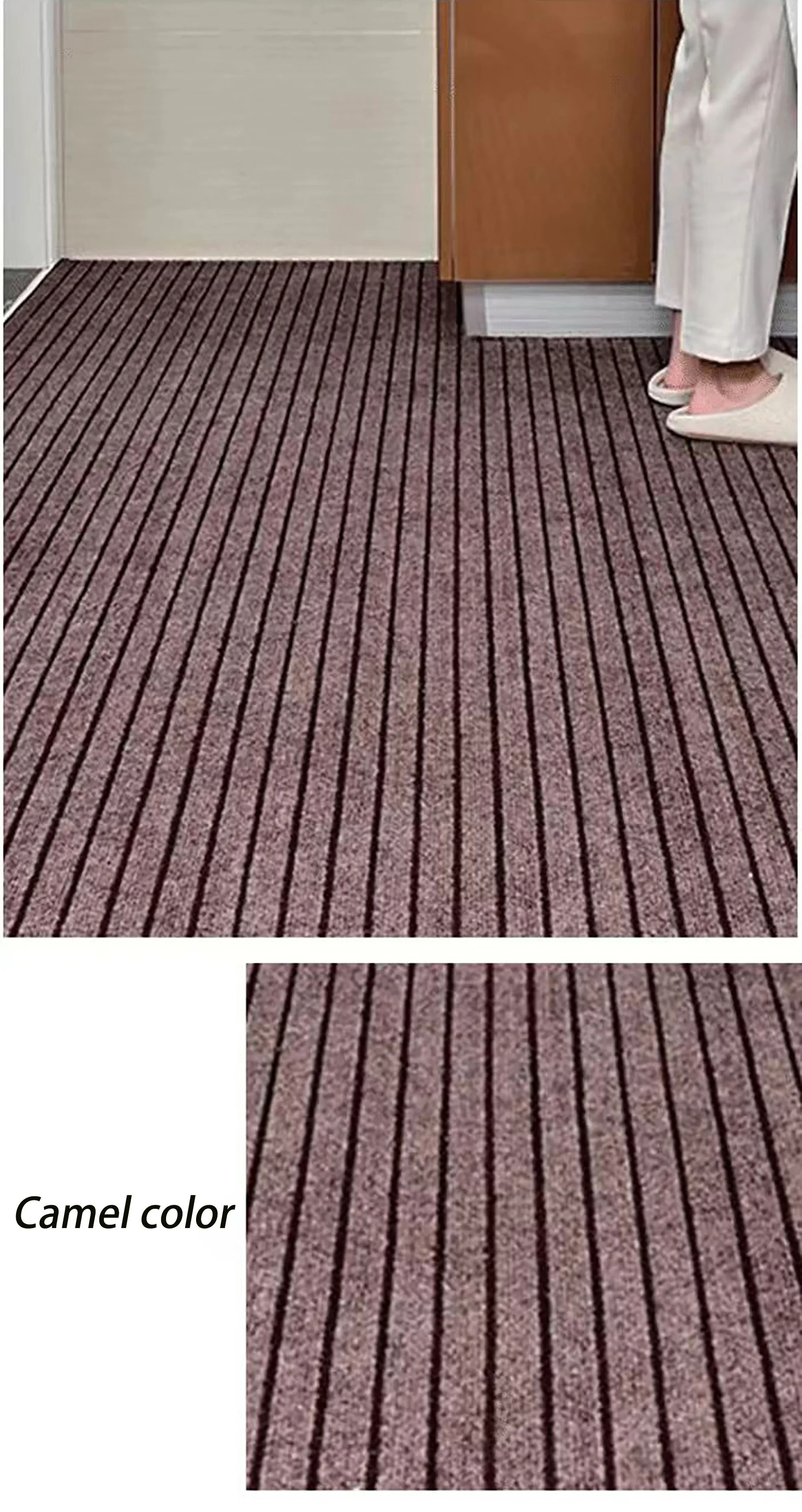 Anti-Slip Washable Kitchen Mat and Oil-Absorbent Runway Carpet