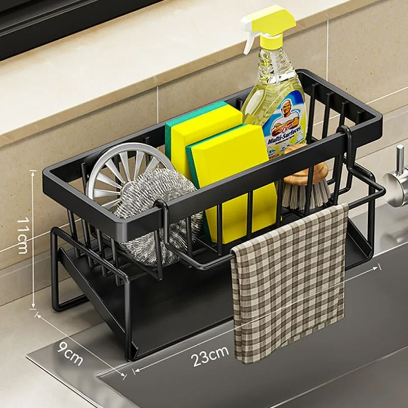 Stainless Steel Multifunctional Sink Drain Rack