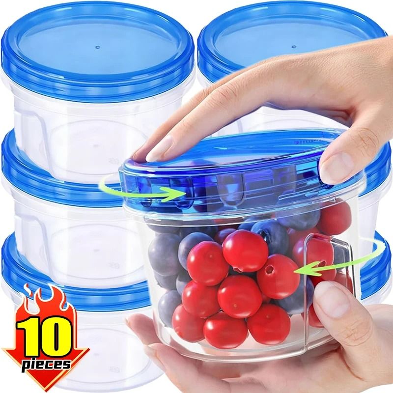 Vacuum-Sealing Food Storage Box and Portable Travel Freezer Containers Set