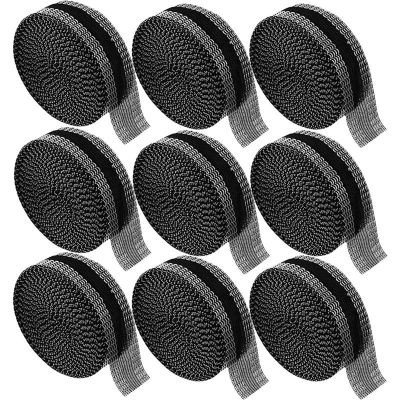 Iron-On Pants Hem Tape – 10-Roll Self-Adhesive Fabric Shortening and Repair Tape for Jeans and Trousers