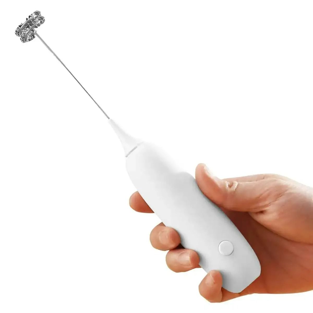 Cordless Stainless Steel Milk Frother