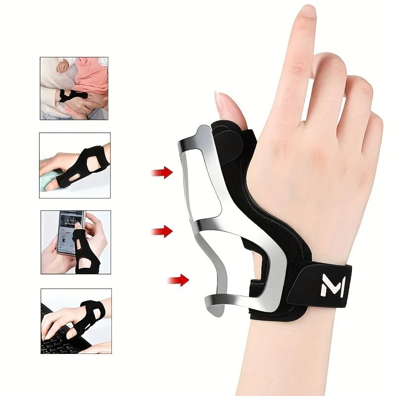 Adjustable Thumb Support Brace for Left and Right Hands