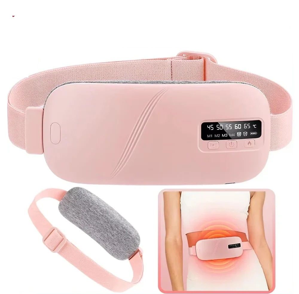 Electric Heating Pad Abdominal Massager Belt for Menstrual Relief
