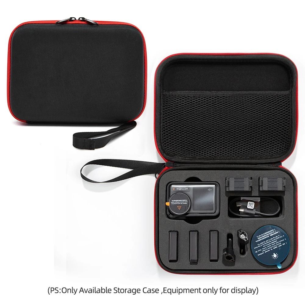 Portable Hard Shell Carrying Case & Storage Bag for DJI Osmo Action 5 Pro, Action 4 & Action 3