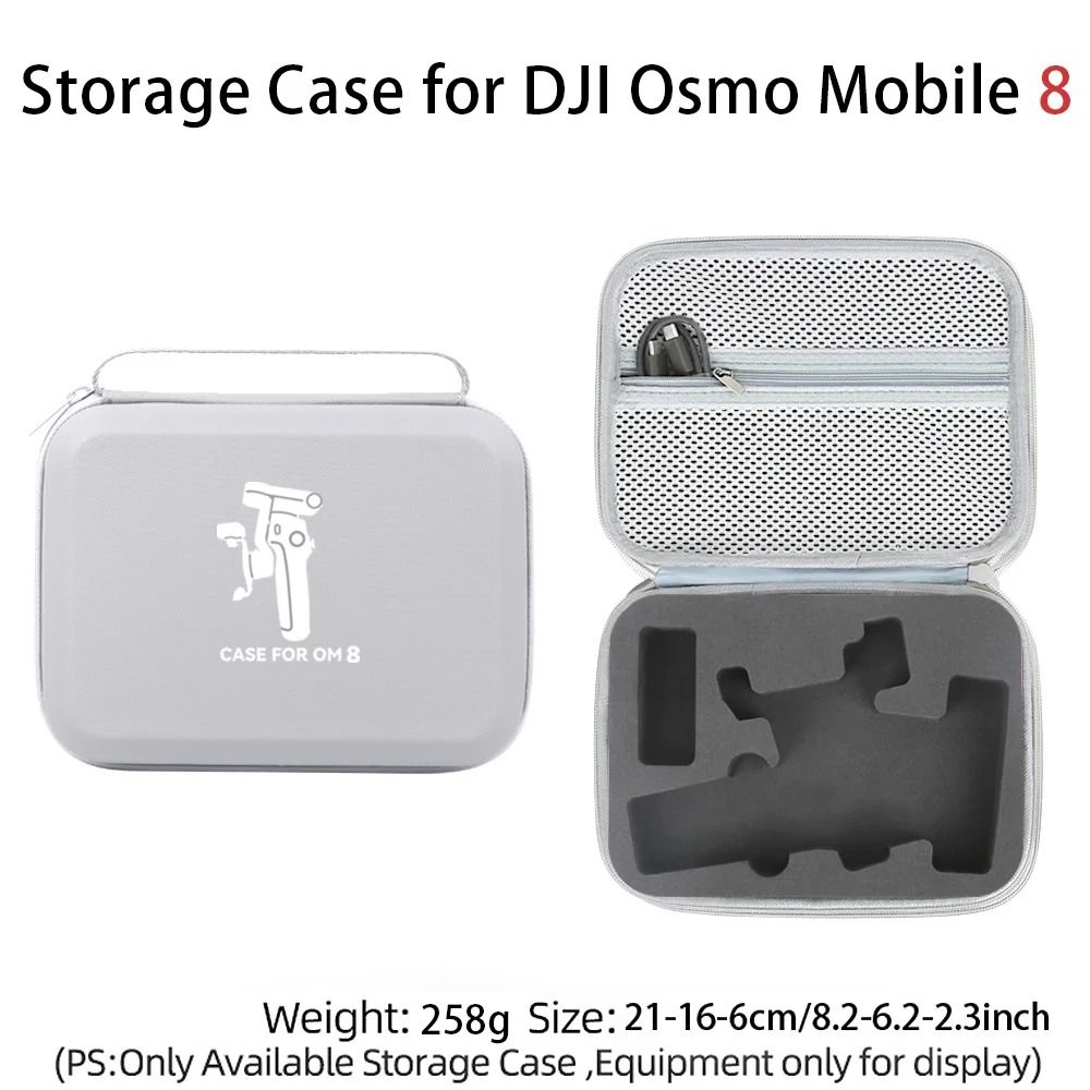 Portable Hard Shell Carrying Case & Storage Handbag for DJI Osmo Mobile 8