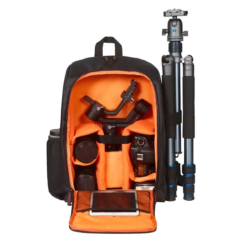 Large Capacity Waterproof Outdoor Travel Backpack & Storage Bag for DJI RS 3 Mini, RS 2 & Ronin SC