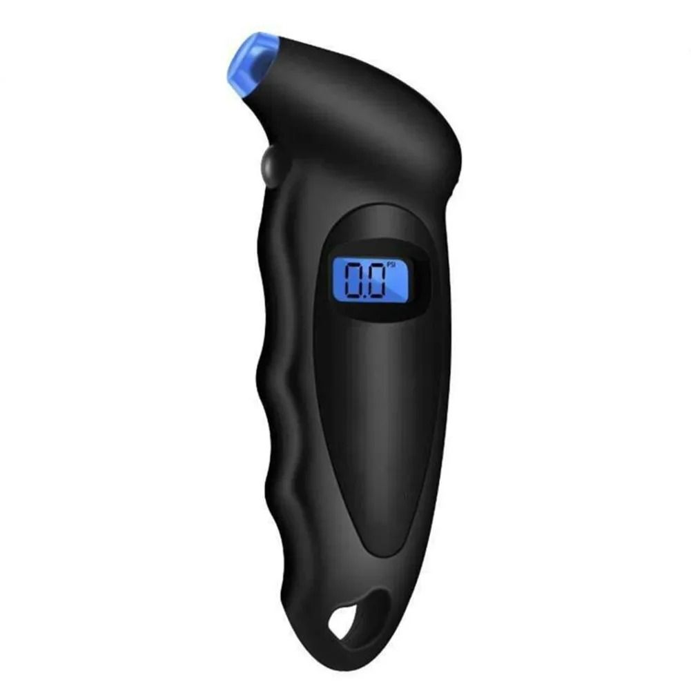 High-Precision Digital Tire Pressure Gauge with Backlit LCD Display