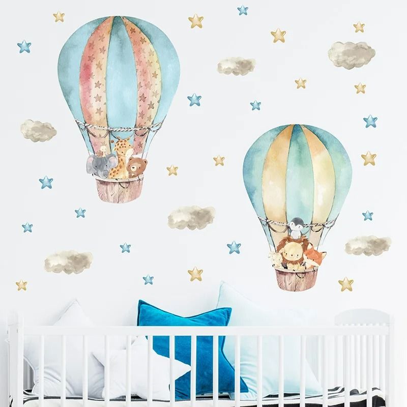 Cute Forest Animals Wall Stickers for Kids' Rooms & Nurseries