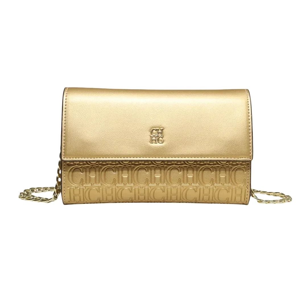 Women's Letter Print Chain Crossbody Evening Bag