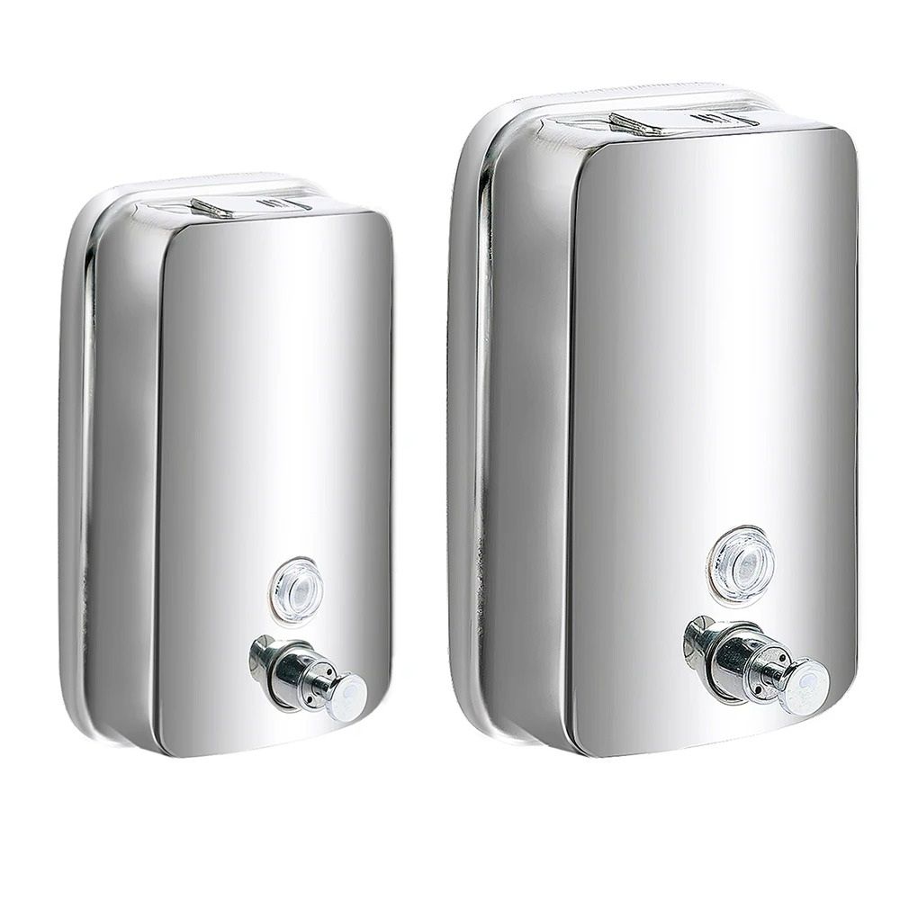 Wall-Mounted Stainless Steel Liquid Soap Dispenser