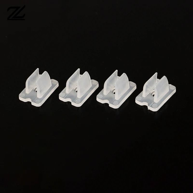 50 Piece Flexible LED Neon Strip Light Mounting Clips Plastic Buckle Set