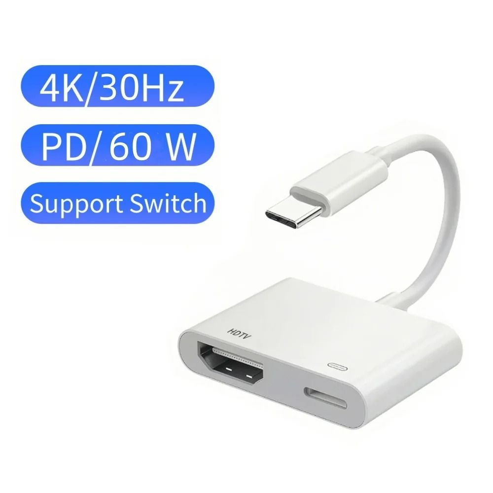 4K USB C to HDMI Adapter 60Hz Ultra HD Video Converter Cable