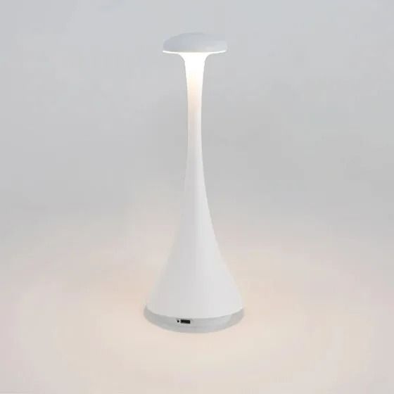 Rechargeable Cordless Mushroom Touch Table Lamp