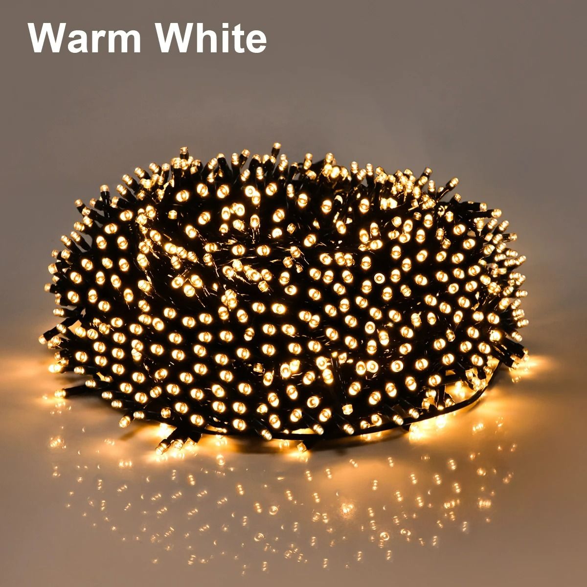 Plug-In LED Fairy String Lights Outdoor Garden Curtain Lights