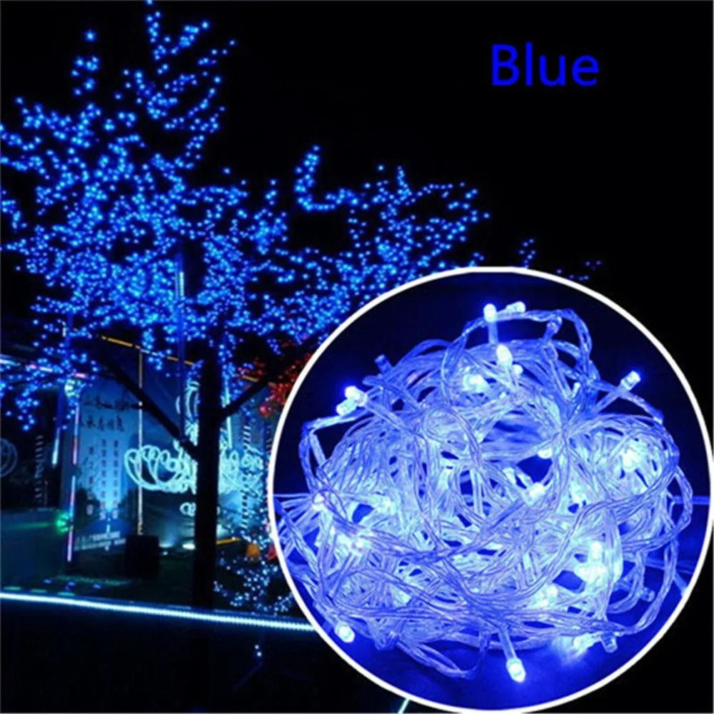 Outdoor LED Christmas Fairy String Lights with 8 Lighting Modes