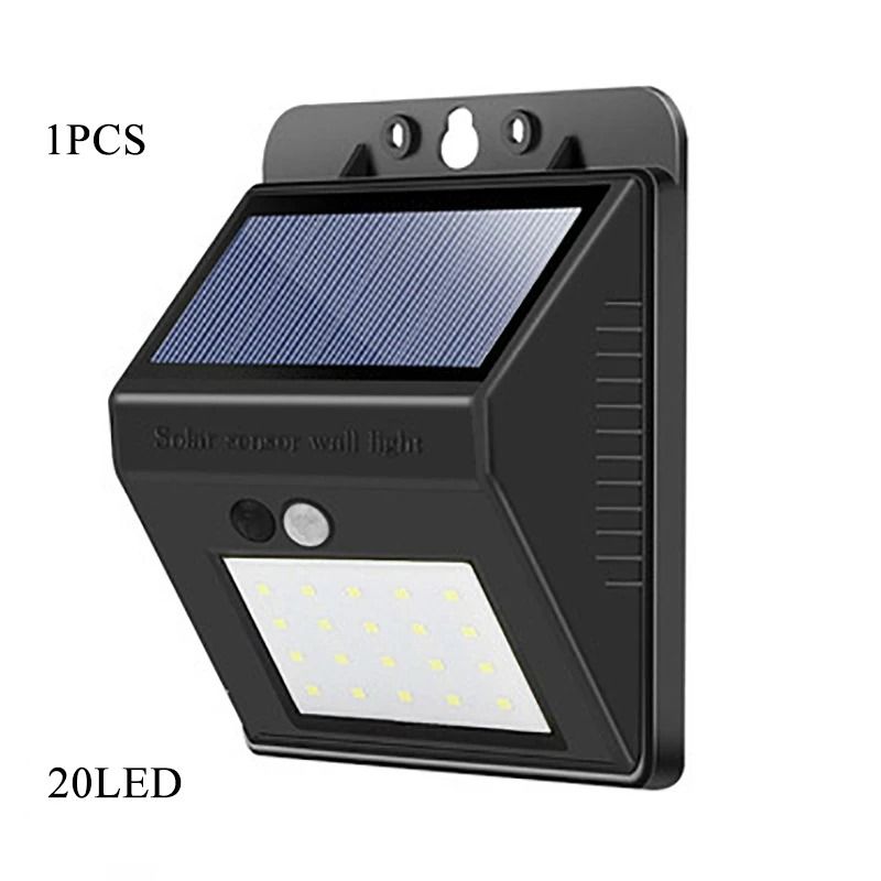 Wireless Solar Motion Sensor Wall Light