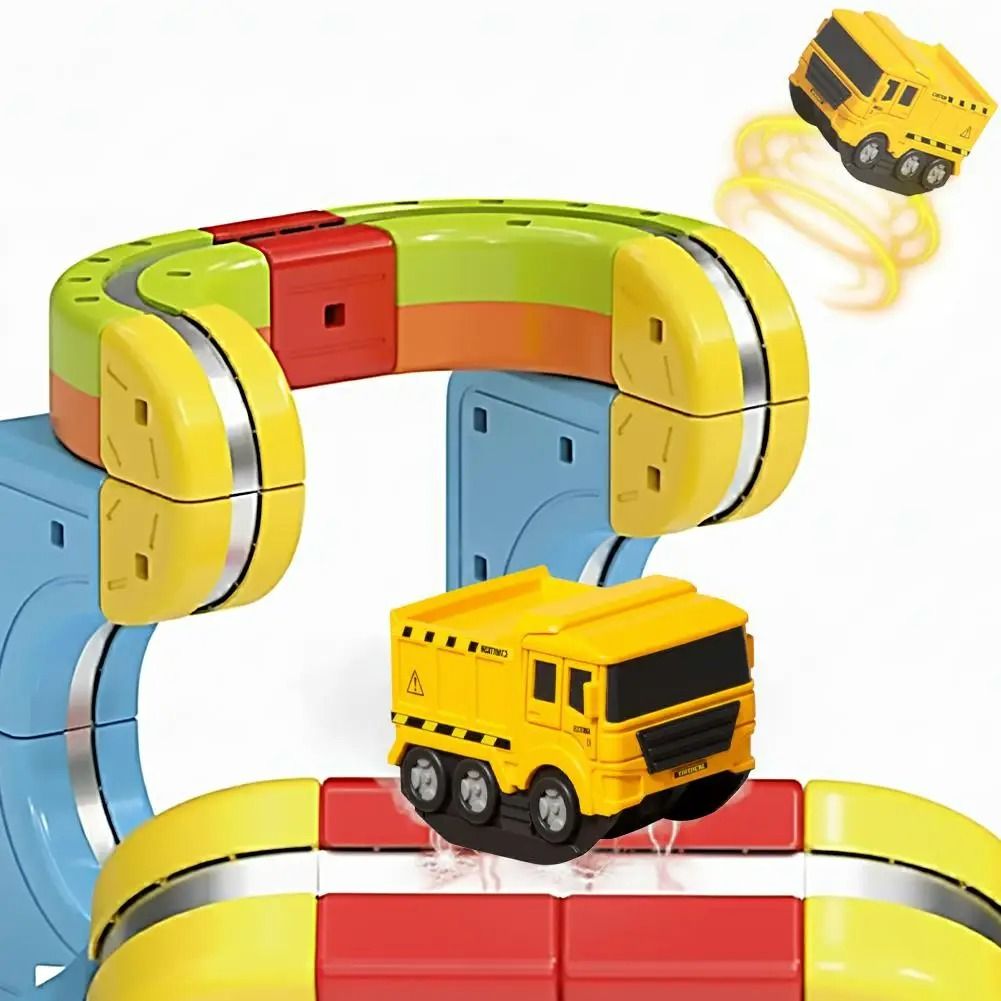 Electric Magnetic High-Speed Off-Road Railway Track Set