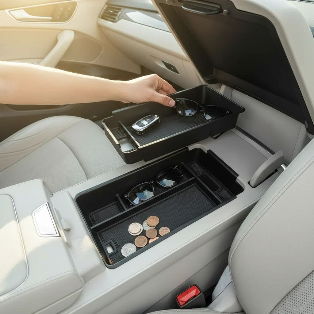 Center Console Armrest Storage Organizer Tray for Haval H6