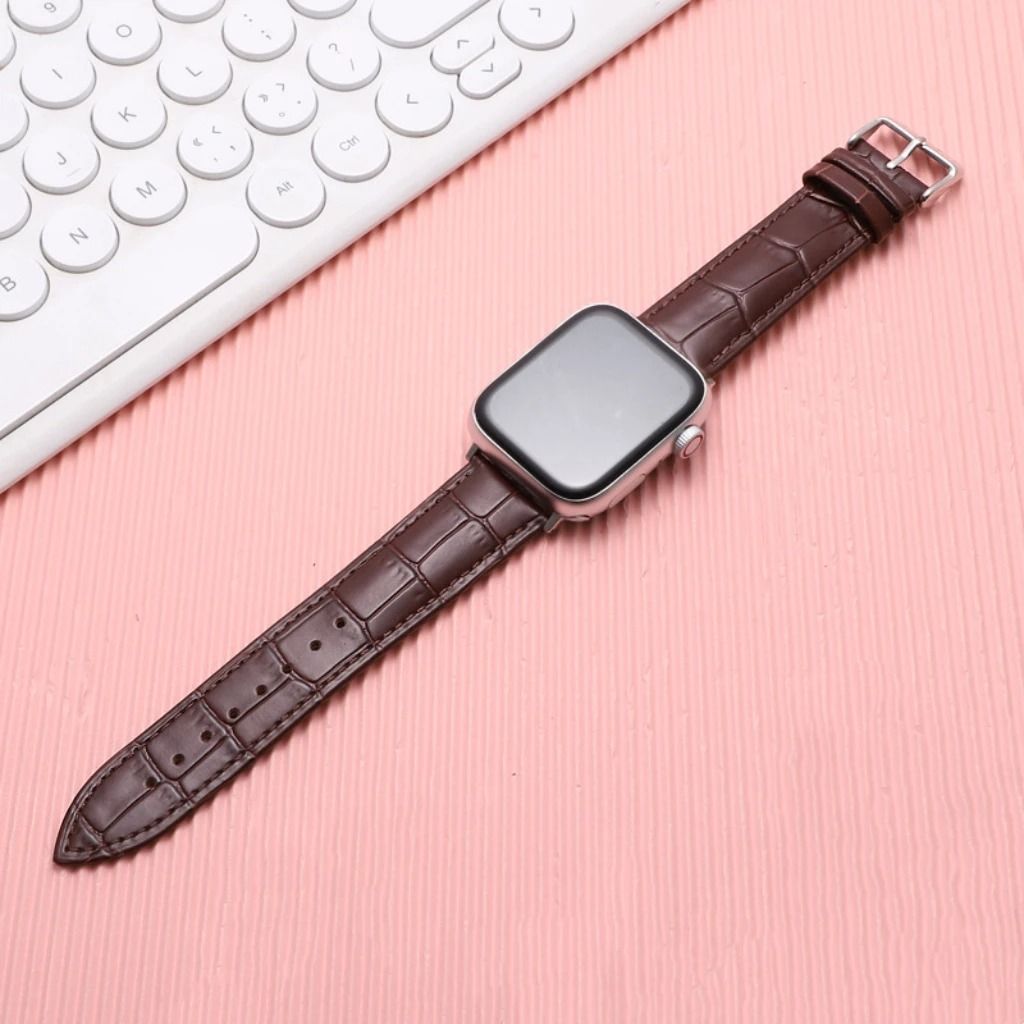 Winter Maillard Wool Plaid Braided Strap for Apple Watch Series 1 through 11 & Ultra