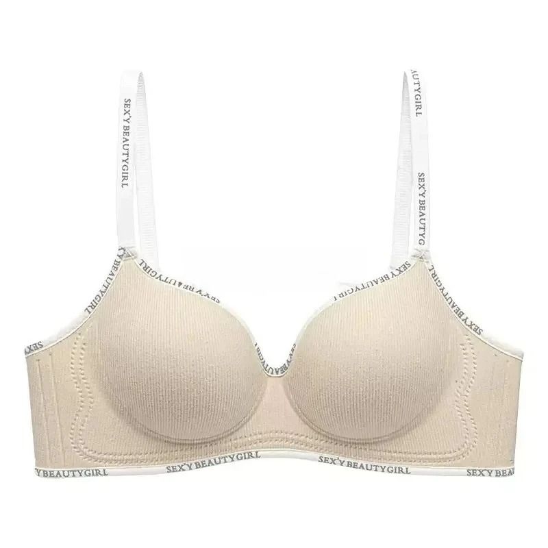 Seamless Wireless 3D Push-Up Bra for Small Chests