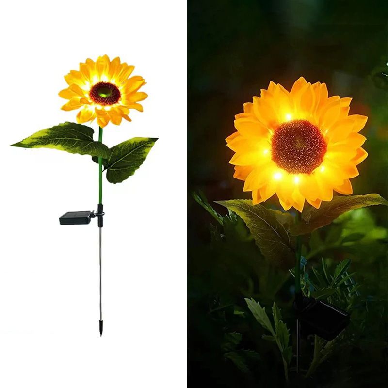 SunGlow Solar Sunflower Lights – Waterproof Outdoor Landscape Stakes for Garden, Lawn & Pathway Decor