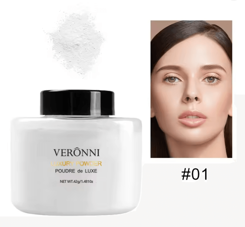 Banana Matte Loose Setting Powder - Long-Lasting Face Powder for Smooth, Shine-Free Finish